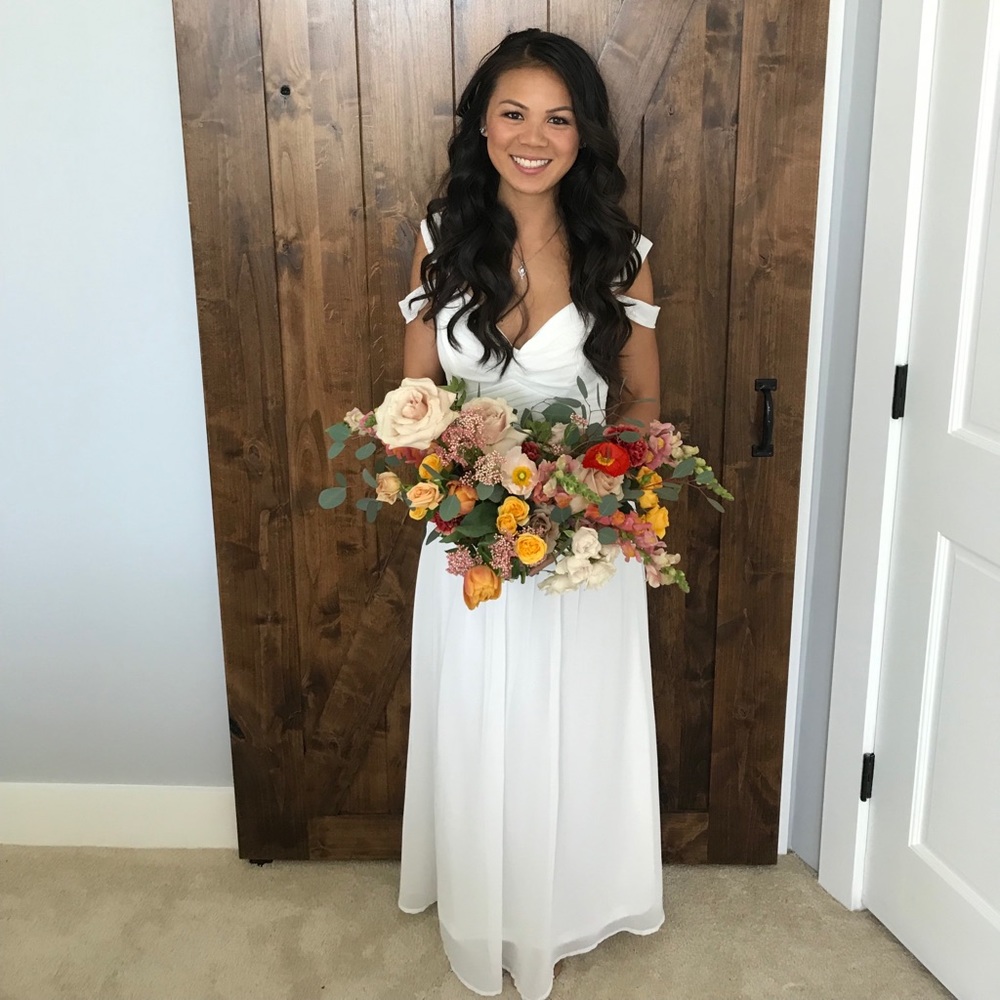 White Dress from Fashion Nova women’s small